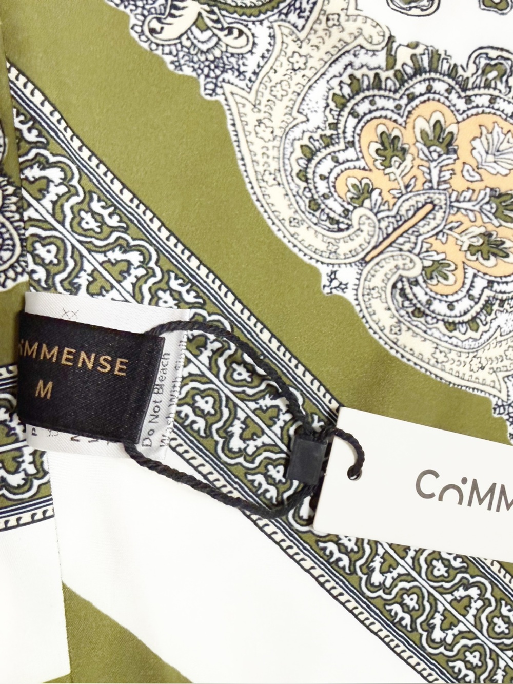 Commense Paisley Print Scarf Bandana Cami Top & Pants 2 Piece Co-Ord Set NEW - Picture 7 of 7
